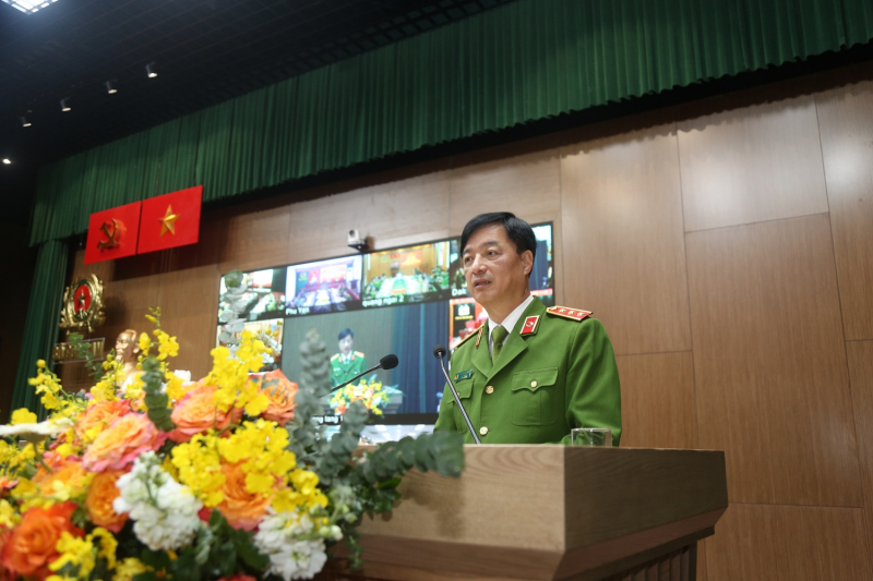 Thứ trưởng Nguyễn Duy Ngọc phát biểu chỉ đạo tại hội nghị.